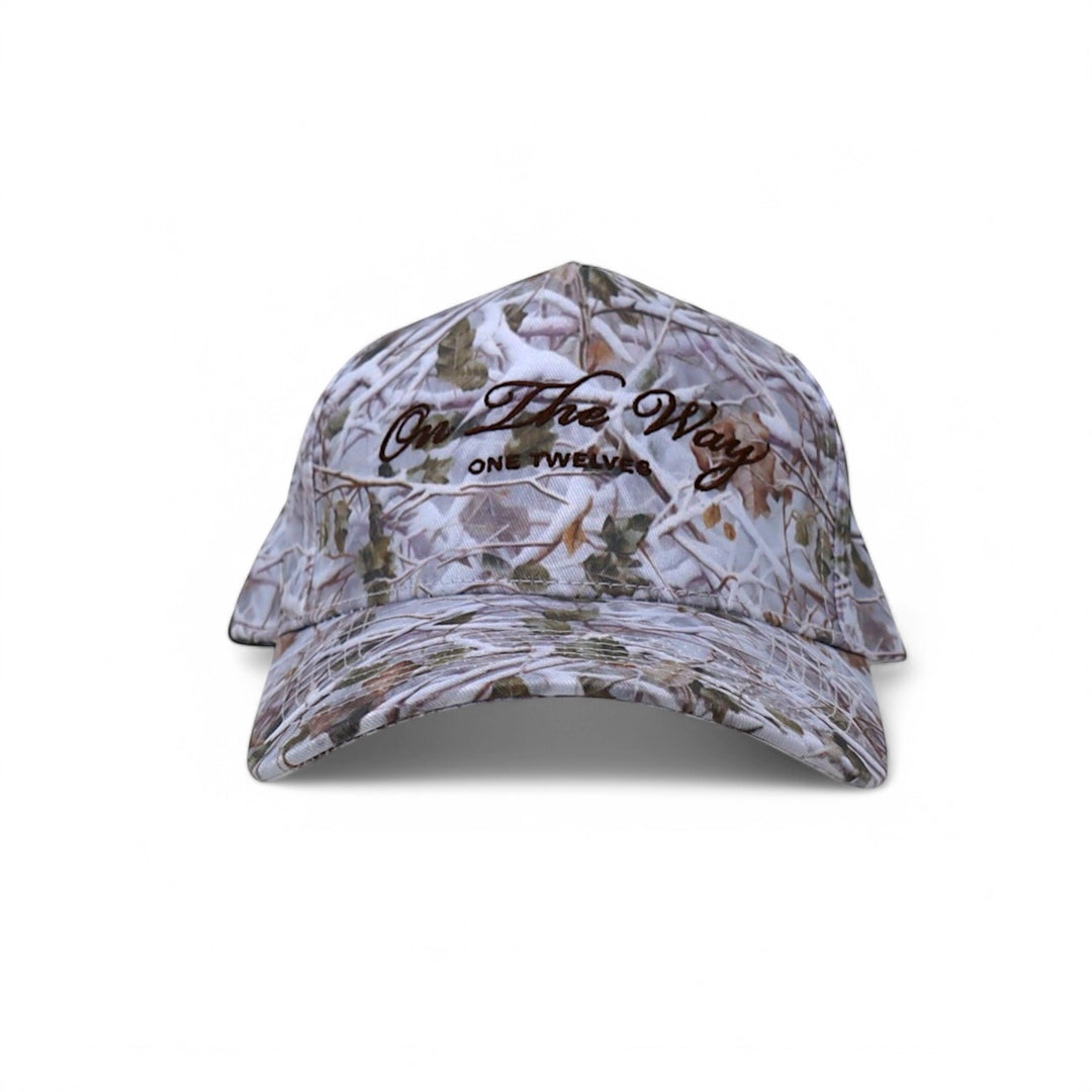 One Twelves On The Way Trucker Camo Hat True White “On The Way” Camo Trucker Hat – One Twelves main image 2