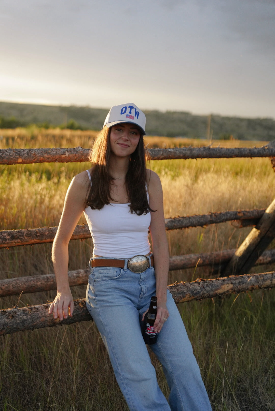 Americana Canvas Trucker Hat