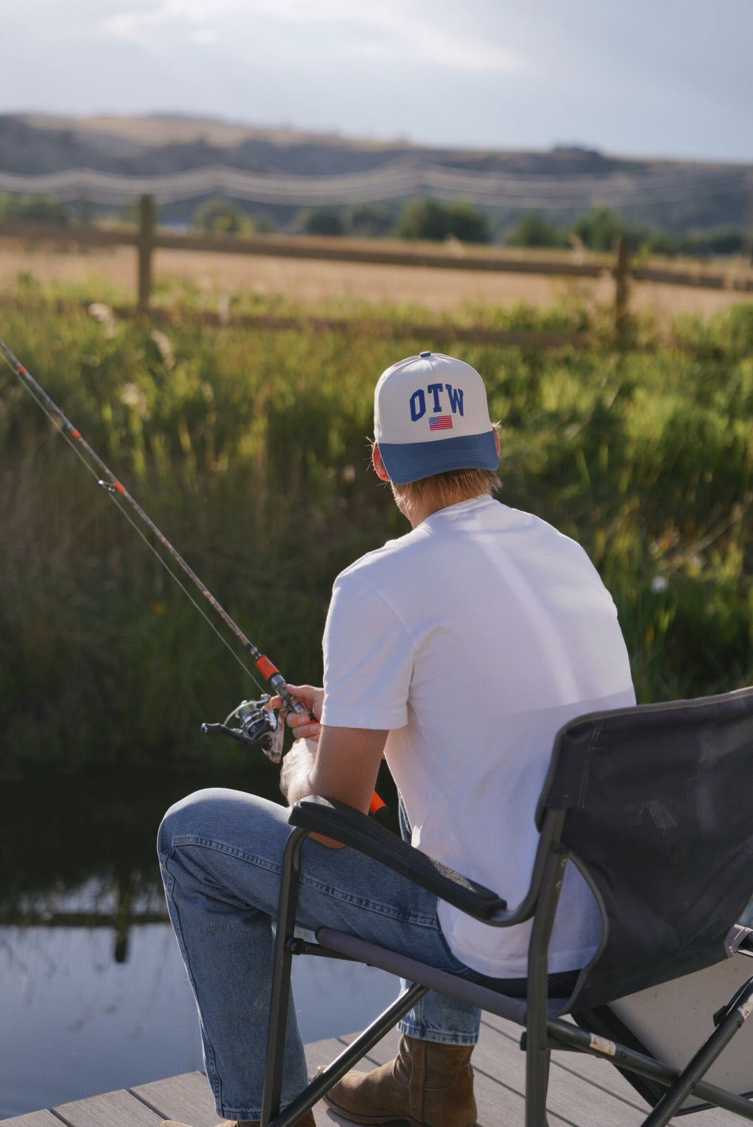 Americana Canvas Trucker Hat