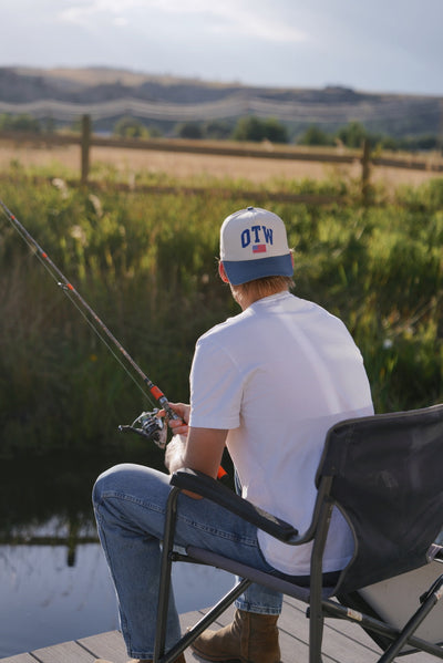 Americana Canvas Trucker Hat