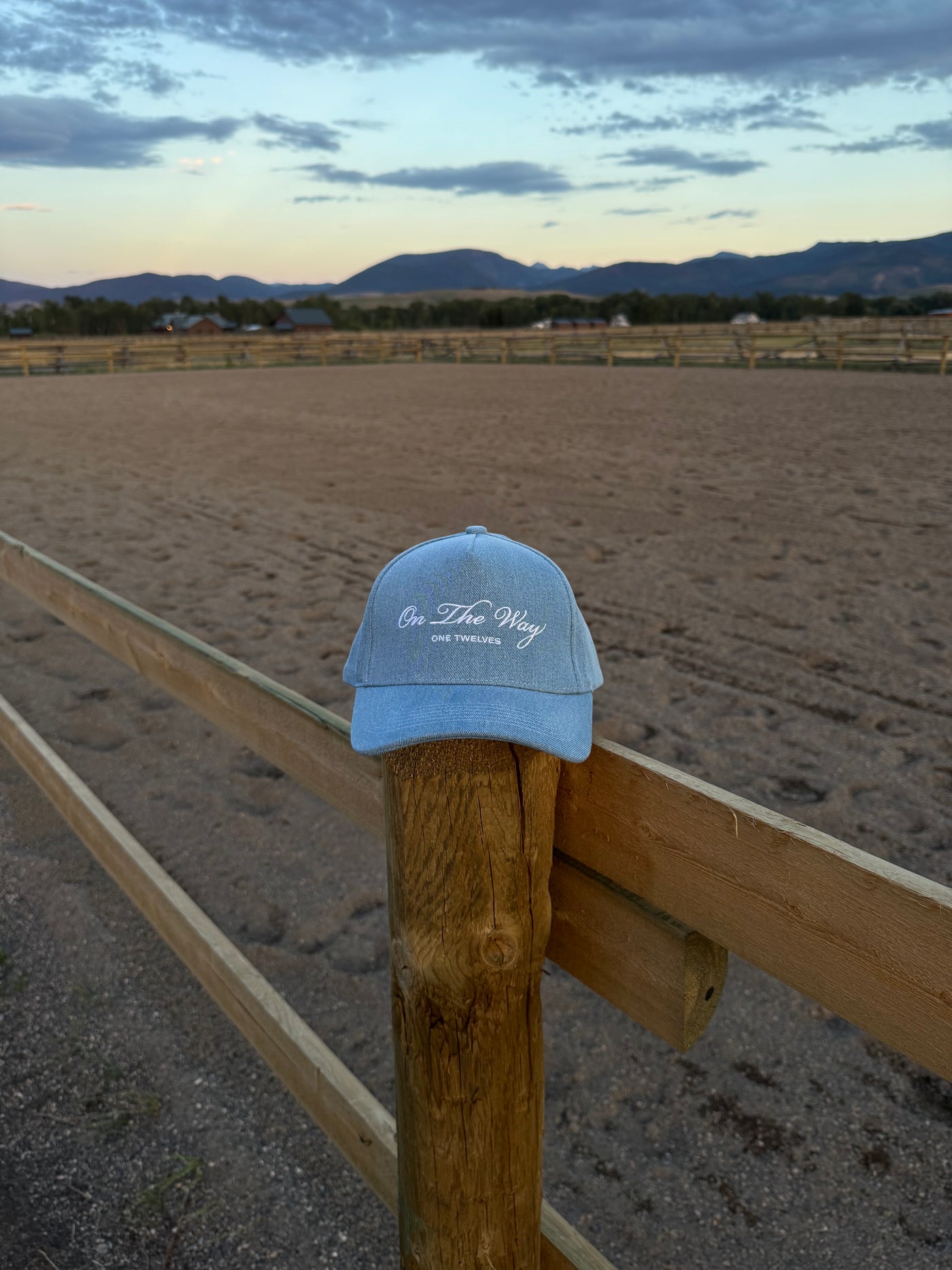 Blue Jean "On The Way" Denim Trucker Hat