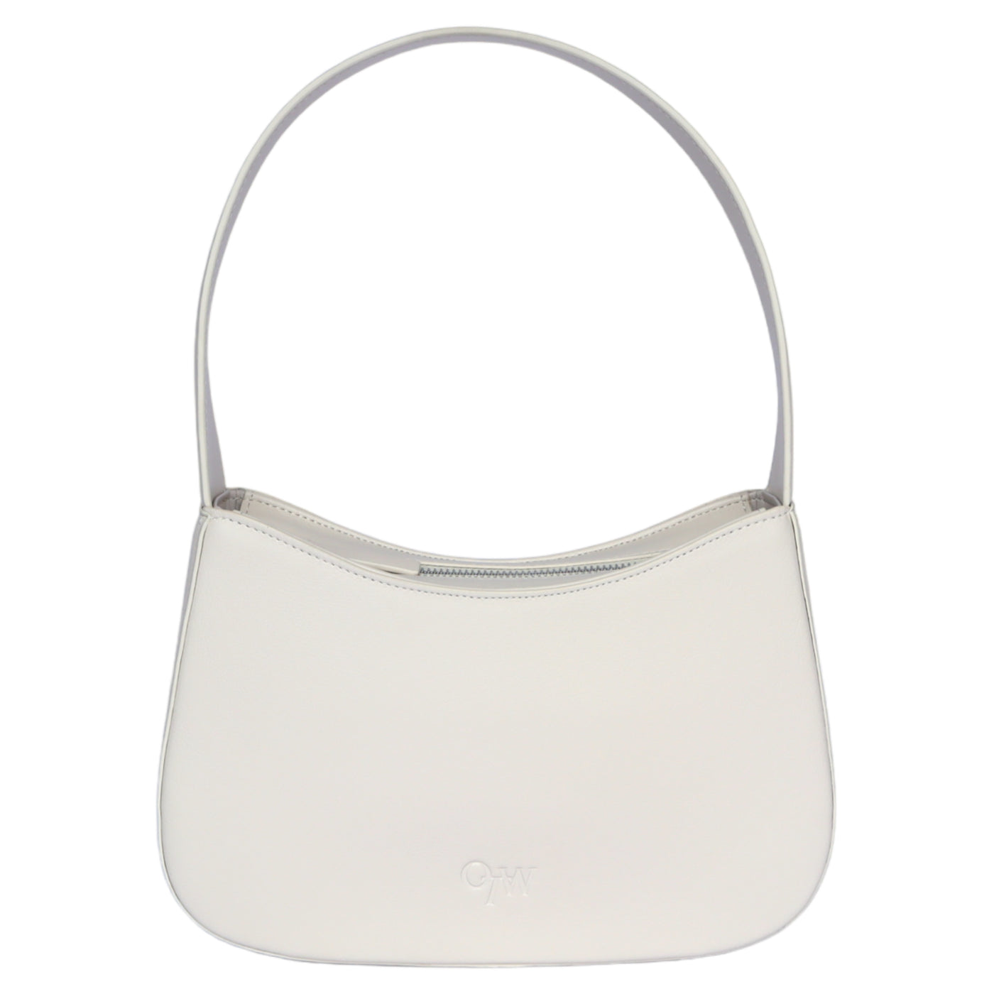 The Zona Bag Pearl White