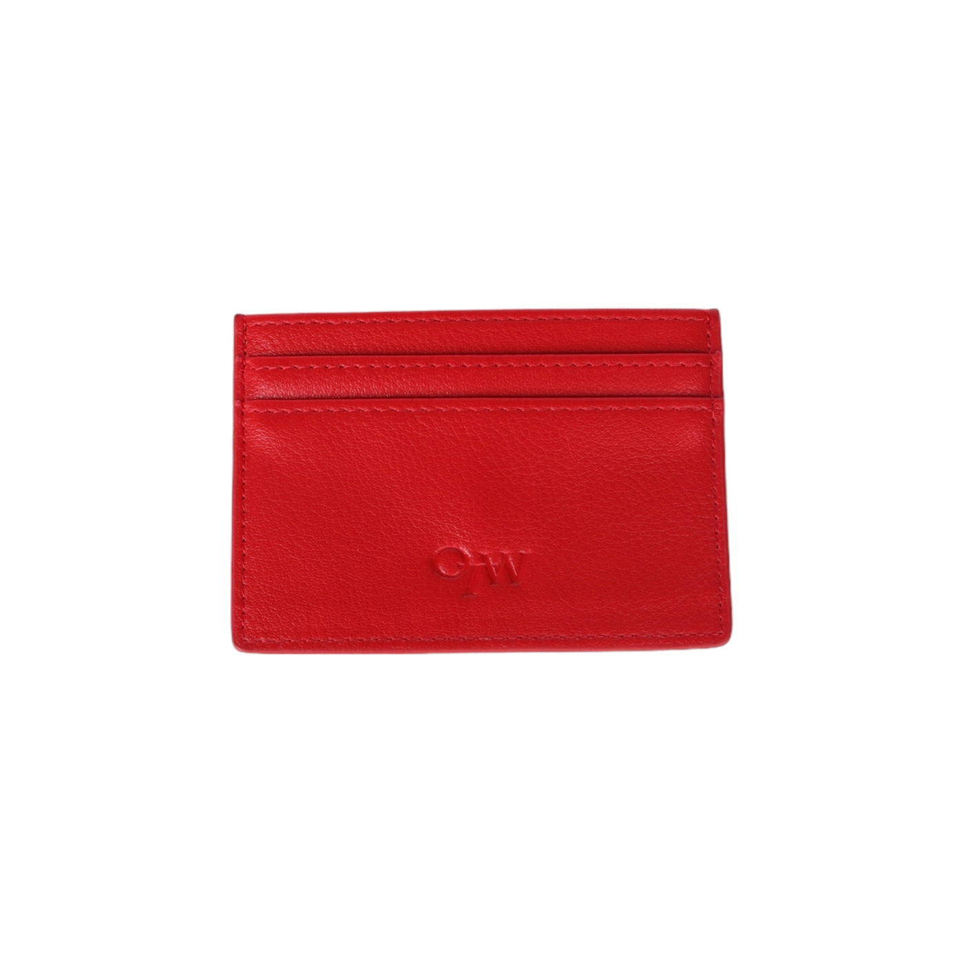 The Zona Cardholder Cherry Red