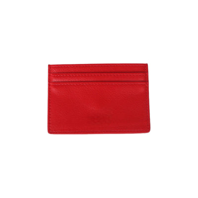 The Zona Cardholder Cherry Red