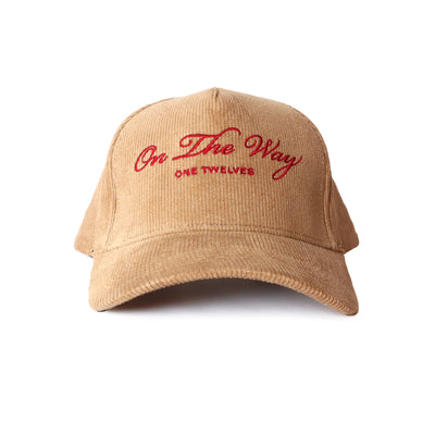 Teddy "On The Way" Corduroy Trucker Hat