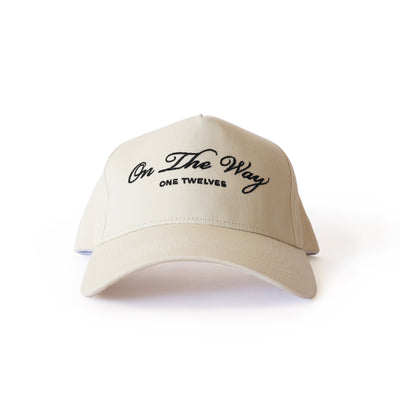 Birch White “On The Way” Canvas Trucker Hat