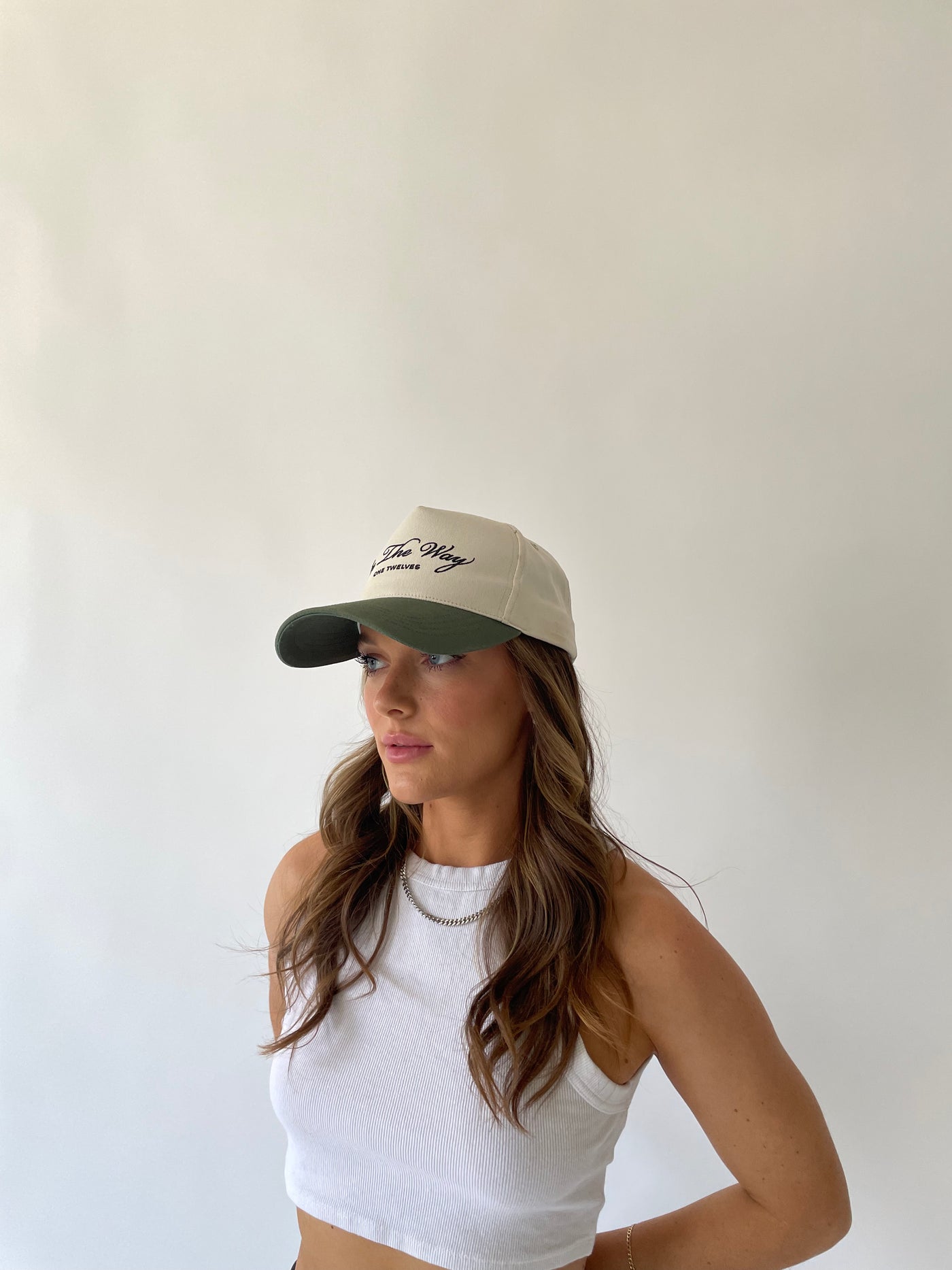 “On The Way” Canvas Trucker Hat